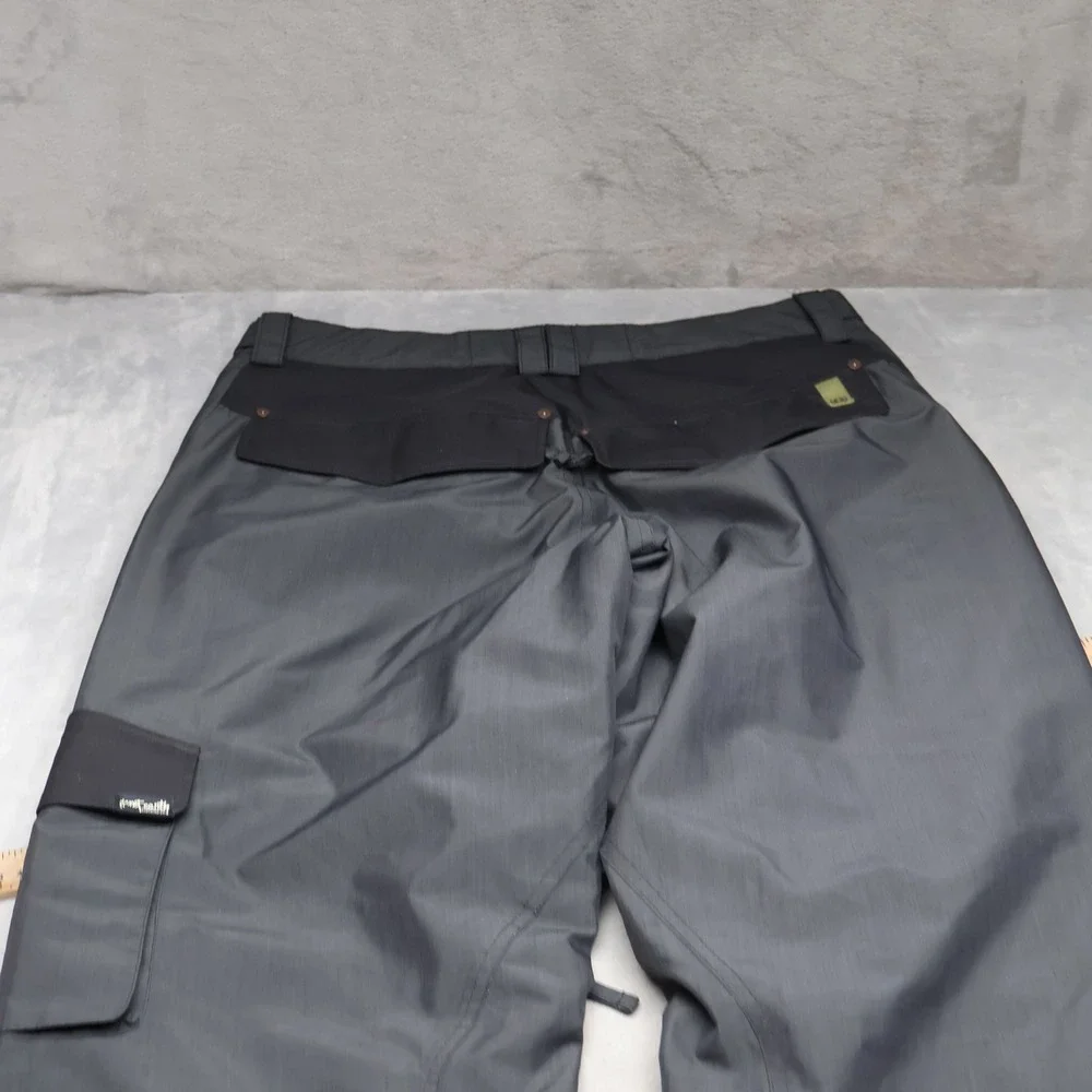 Planet Earth Snow Pants Men Medium Black Ski Winter Technical Eco Friendly 34x31